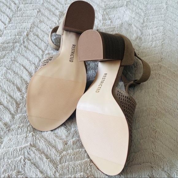 FREE SHIP | Francesca's | NWT Restricted Fayla Perforated Heel - Picture 7 of 11